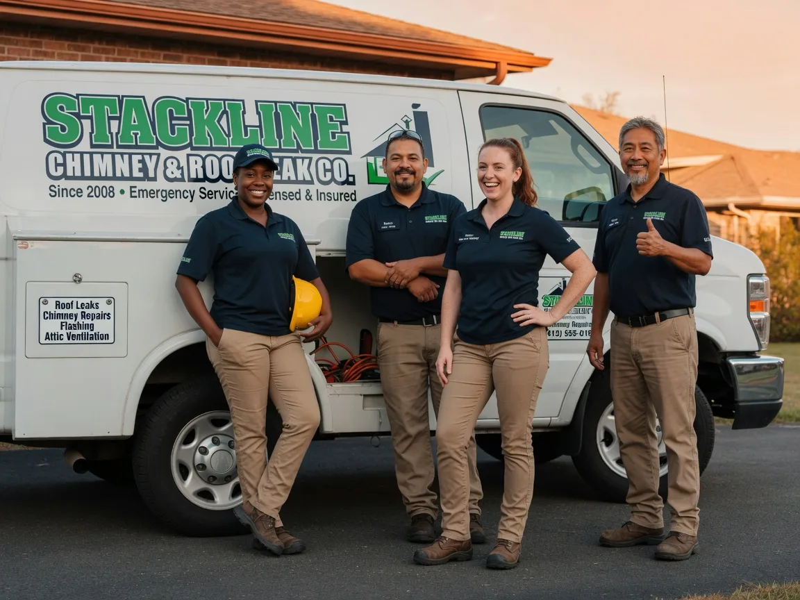Chimney flashing repair company in Lowell, OH
